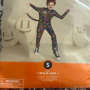 Kids Wild Cat Costume - Multicolor